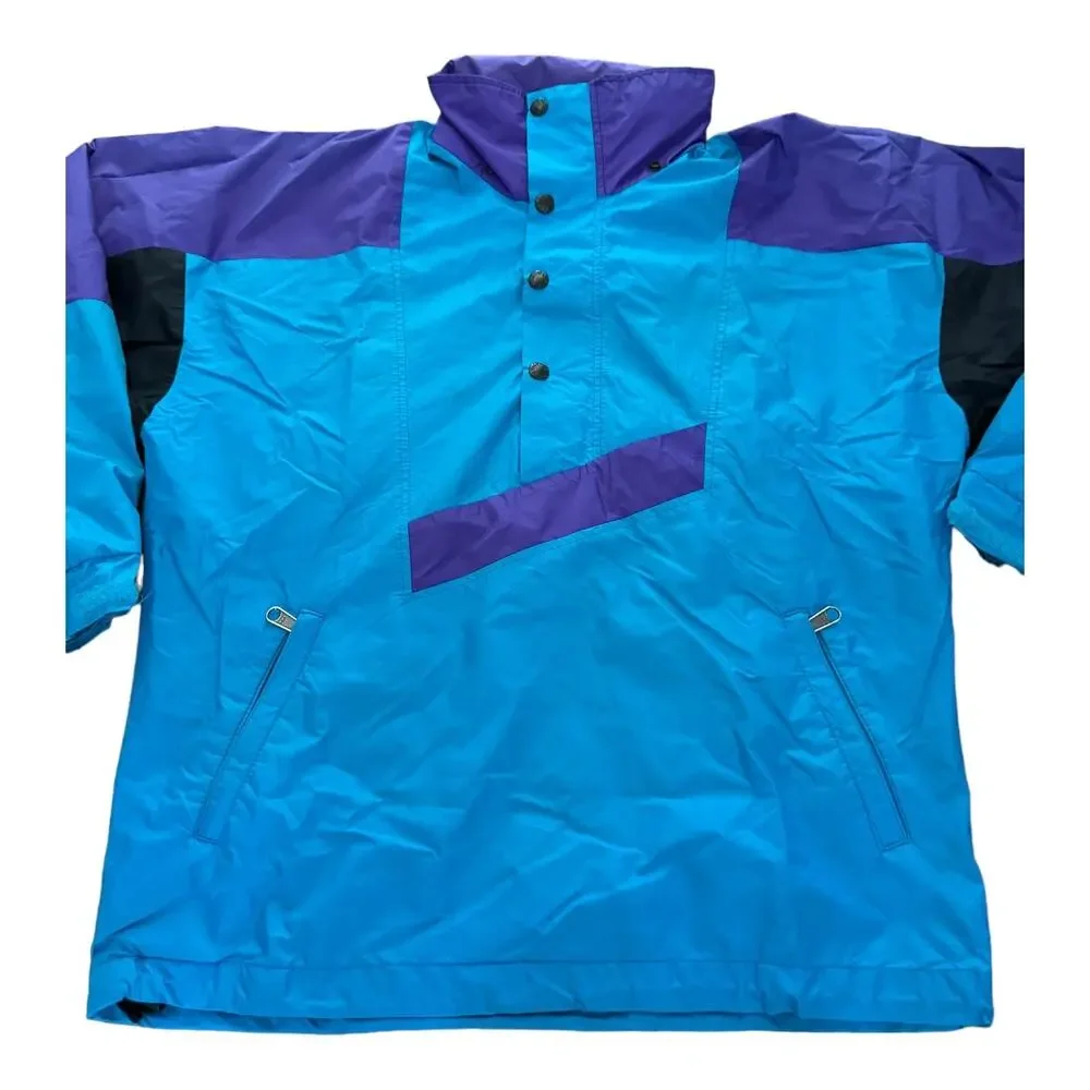Vintage 1990s The North Face Colorblock Pullover Anorak XS